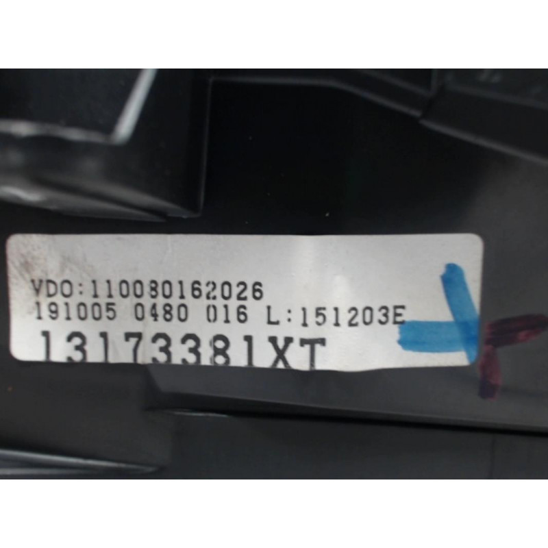 Compteur OPEL MERIVA (A) PHASE 1 d’occasion