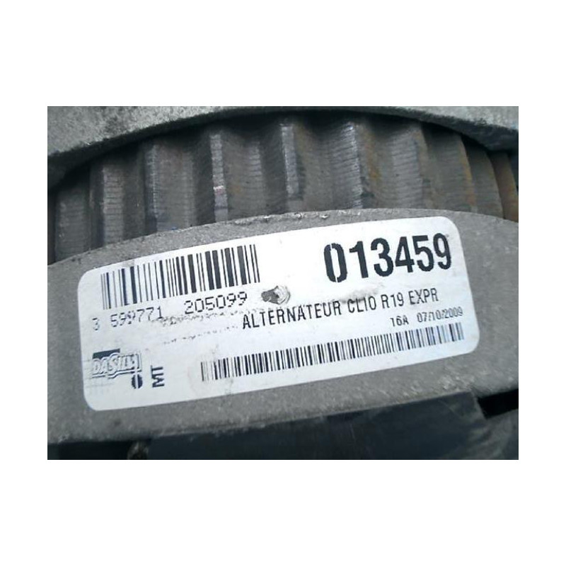 Alternateur RENAULT CLIO 1 PHASE 1 d’occasion