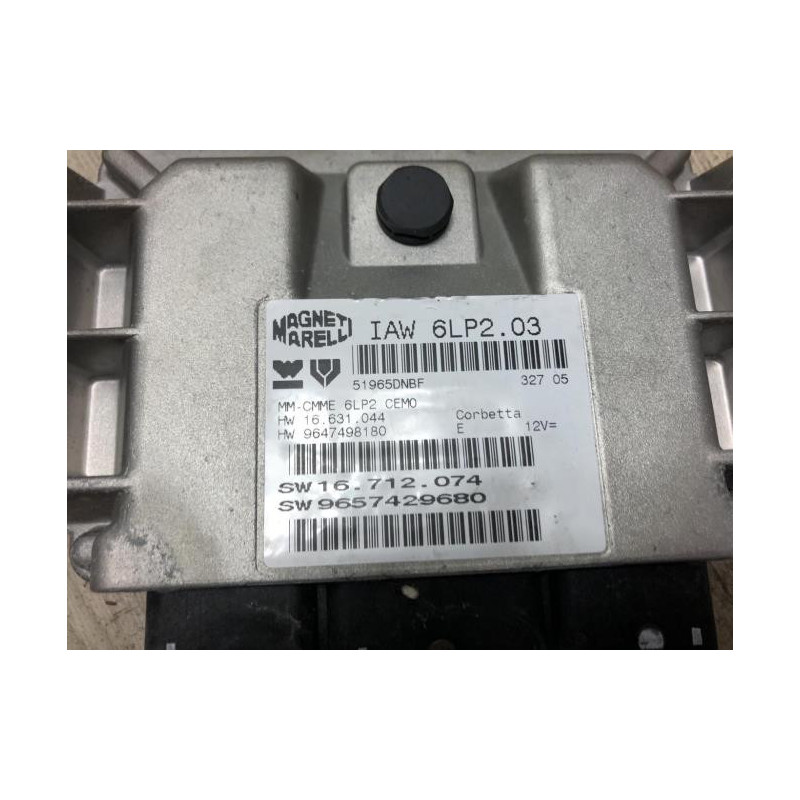 Calculateur moteur PEUGEOT 206 PHASE 2 d’occasion