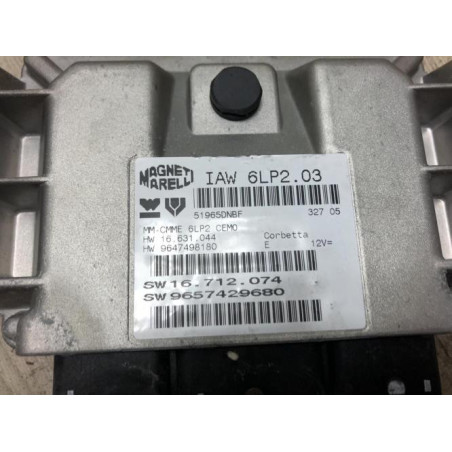 Calculateur moteur PEUGEOT 206 PHASE 2 d’occasion