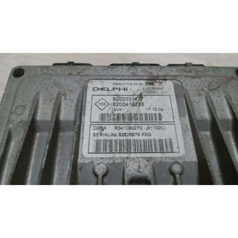Calculateur moteur RENAULT CLIO 2 PHASE 2 d’occasion