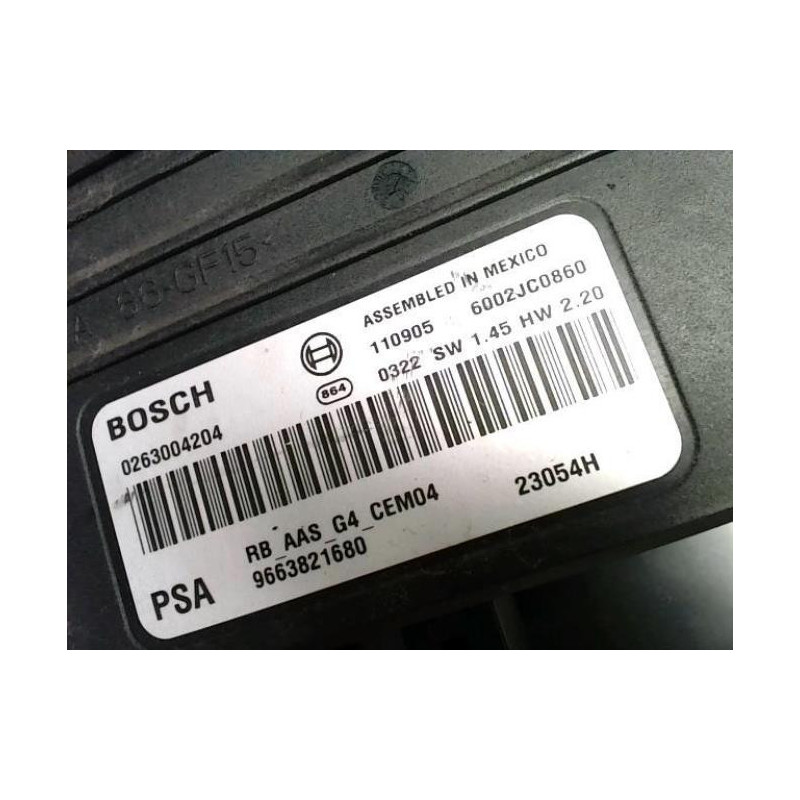 Boitier d'aide au stationnement PEUGEOT 308 1 PHASE 2 d’occasion