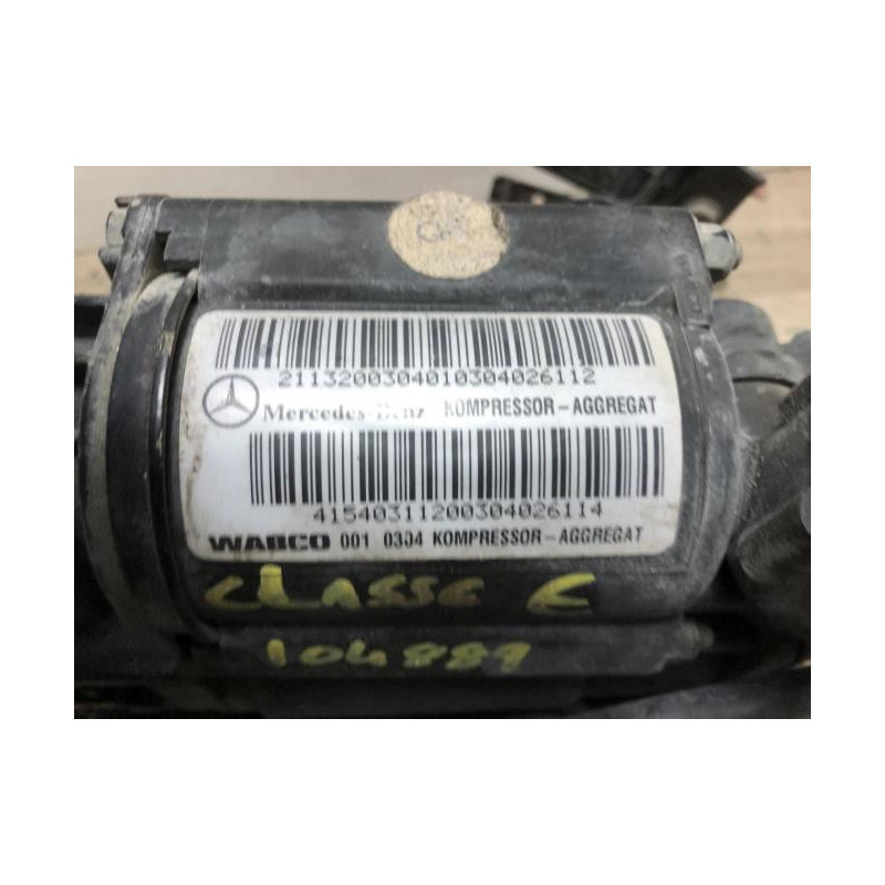 Compresseur air MERCEDES CLASSE E 211 PHASE 1 d’occasion