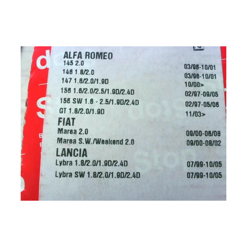 Plaquettes de frein avant ALFA ROMEO 147 PHASE 1 d’occasion