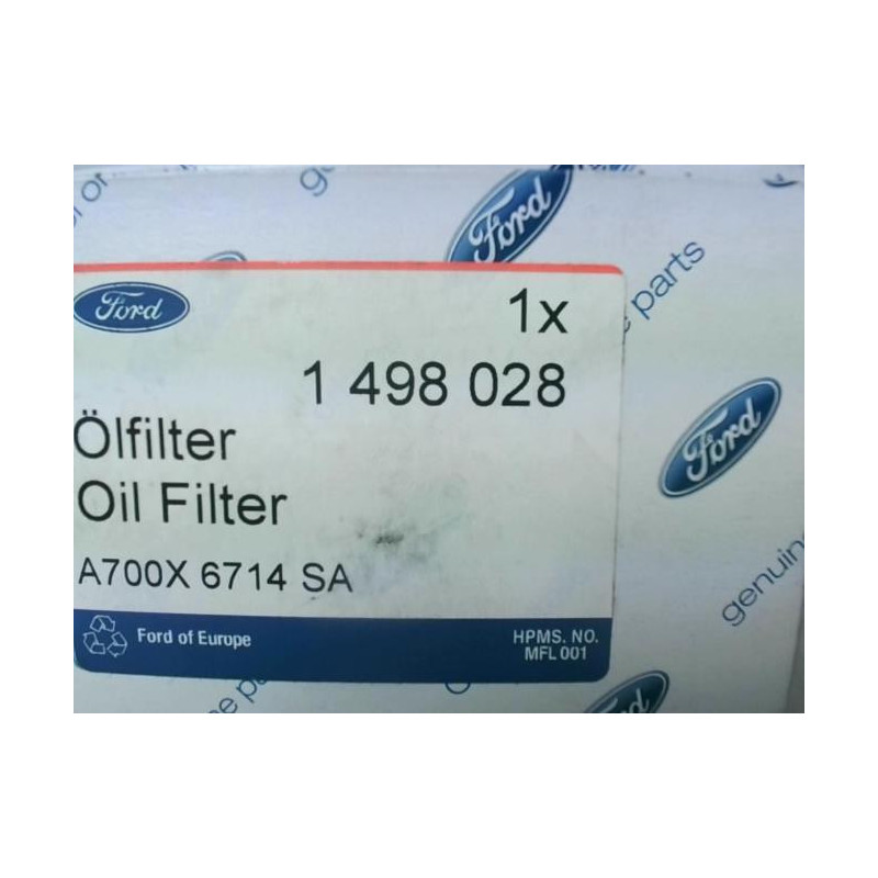 Filtre a huile FORD  d’occasion