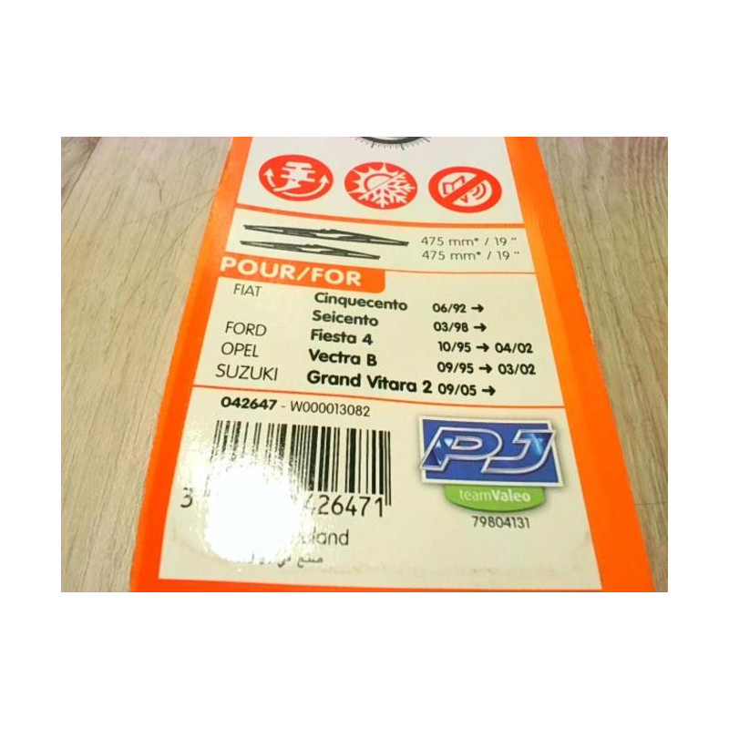 Balais essuie glace avant FORD FIESTA 4 PHASE 2 d’occasion