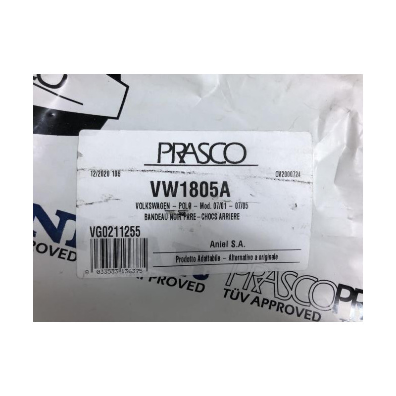 Moulure de pare choc avant VOLKSWAGEN POLO 4 PHASE 1 d’occasion