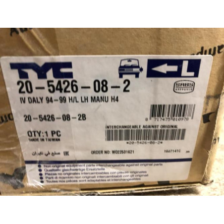 Optique avant principal gauche (feux)(phare) IVECO  d’occasion