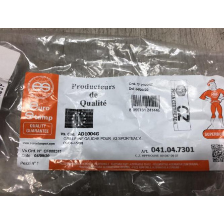 Enjoliveur anti brouillard AUDI A3 2 SPORTBACK PHASE 1 d’occasion