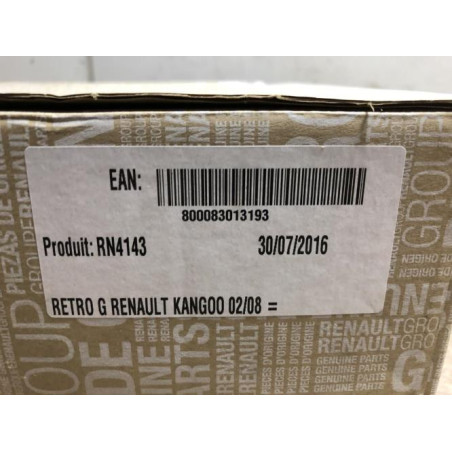 Retroviseur gauche RENAULT KANGOO 2 PHASE 1 d’occasion