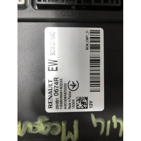 Boitier servitude moteur (BSM) RENAULT MEGANE 4 PHASE 1 d’occasion