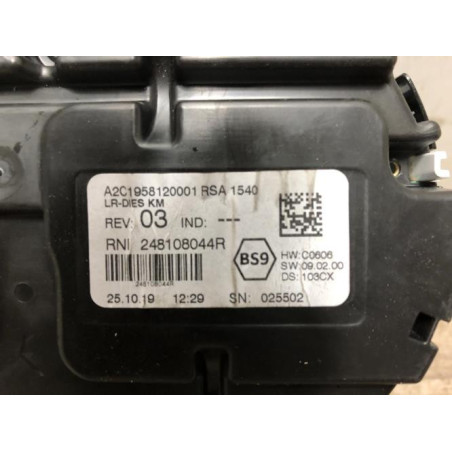 Compteur RENAULT MEGANE 4 PHASE 1 d’occasion