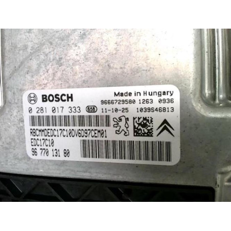 Cache moteur  PEUGEOT 308 1 PHASE 2 d’occasion