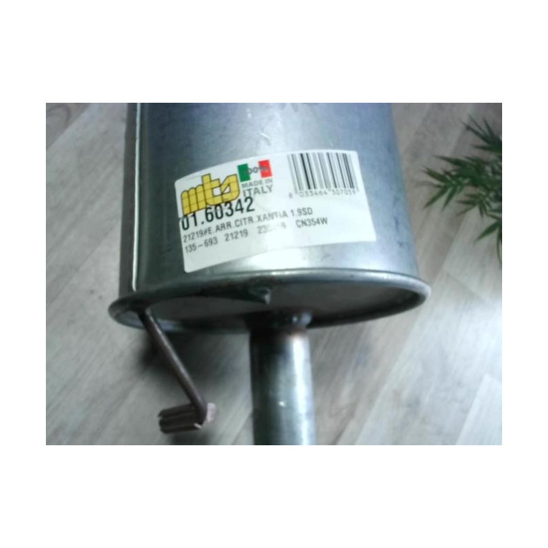 Silencieux arriere (echappement) CITROEN XANTIA PHASE 1 d’occasion