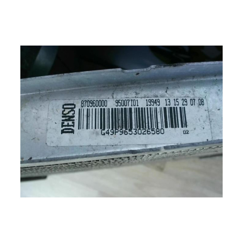 Radiateur eau CITROEN C3 1 PHASE 2 d’occasion