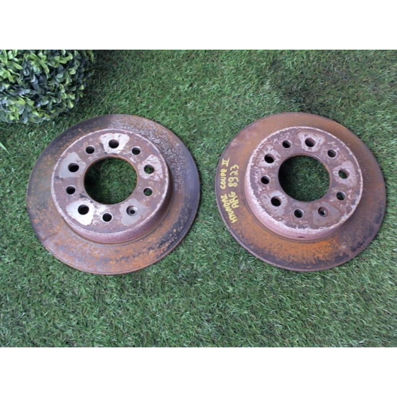 Paire de disques arriere (freinage) HYUNDAI COUPE 2 PHASE 1 d’occasion