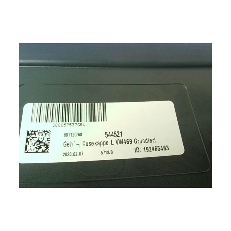 Coquille retroviseur VOLKSWAGEN BEETLE 2 CABRIO PHASE 1 d’occasion