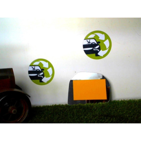 Glace retroviseur droit CITROEN BERLINGO 1 PHASE 2 d’occasion
