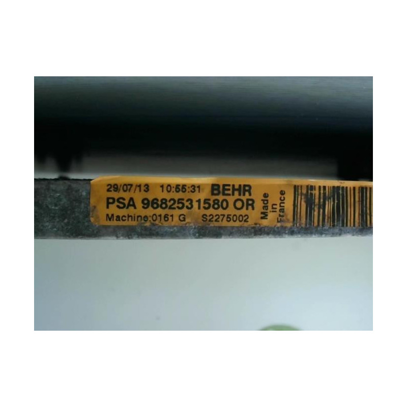 Radiateur condenseur de clim PEUGEOT 307 PHASE 1 d’occasion