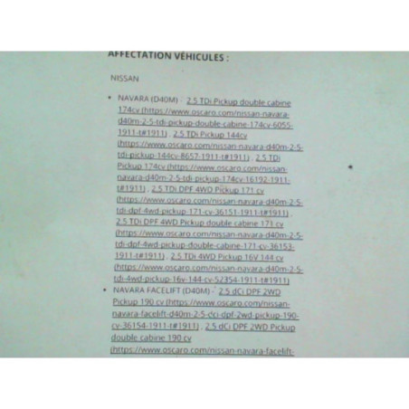 Embrayage NISSAN  d’occasion