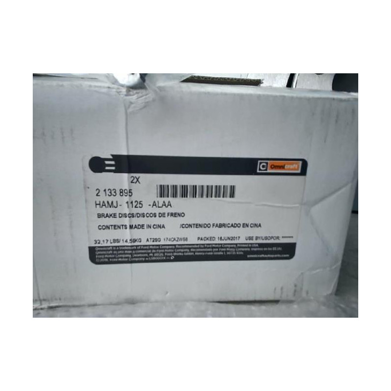 Paire de disques avant (freinage) AUDI A3 1 PHASE 1 d’occasion