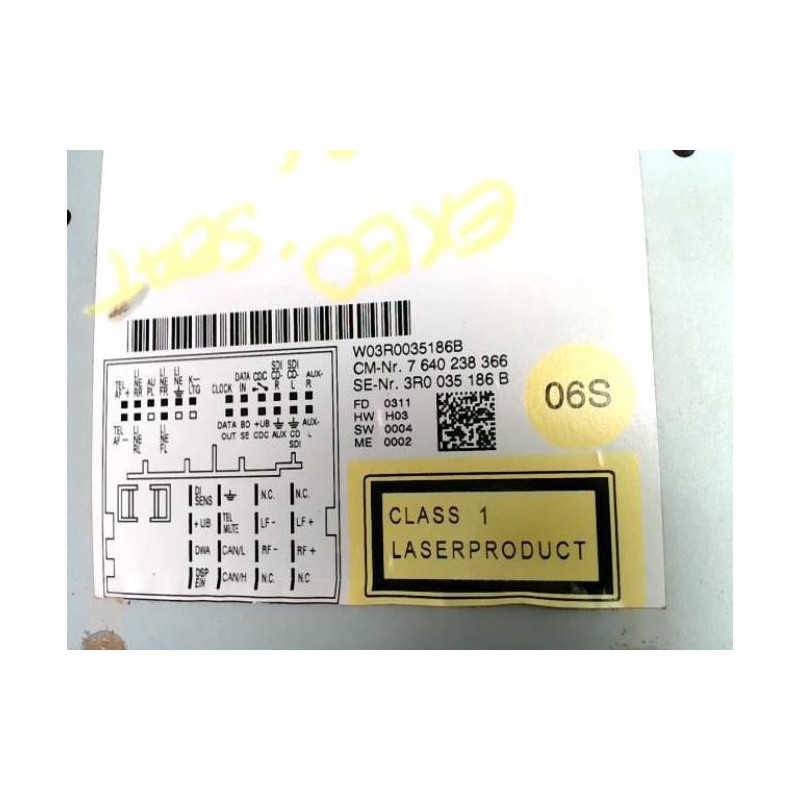 Autoradio SEAT EXEO ST BREAK d’occasion