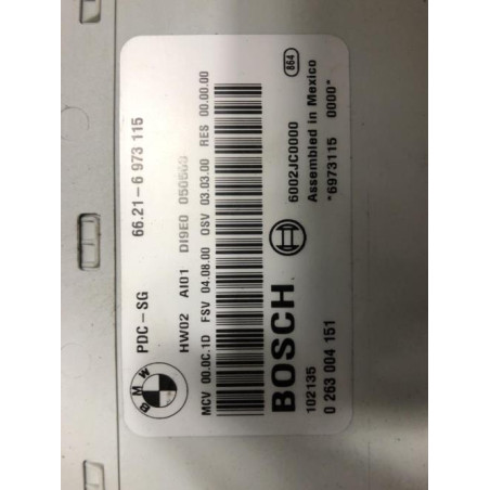 Boitier d'aide au stationnement BMW SERIE 3 E90 PHASE 1 d’occasion
