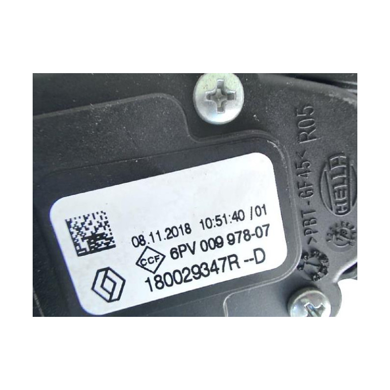 Pedalier d'accelerateur RENAULT CLIO 4 PHASE 2 d’occasion