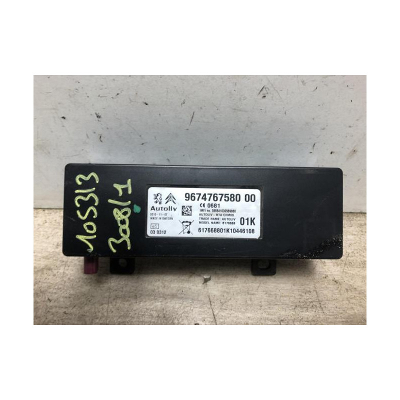 Amplificateur audio PEUGEOT 3008 1 PHASE 1 d’occasion