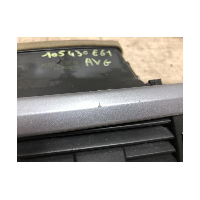 Aerateur tableau de bord avant gauche BMW SERIE 5 E61 TOURING PHASE 2 BREAK d’occasion