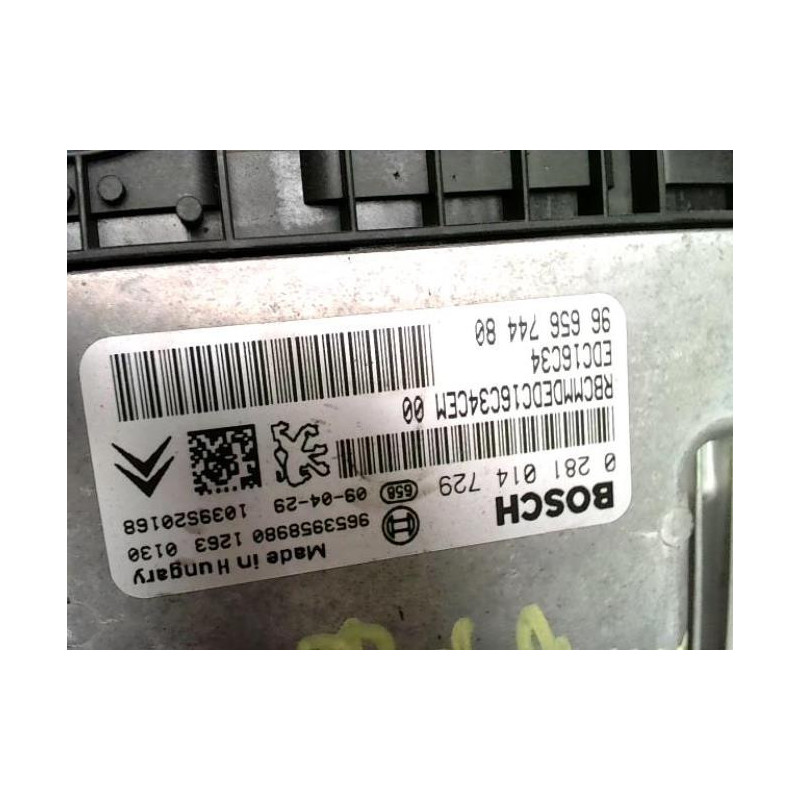 Calculateur moteur CITROEN C4 PICASSO 1 d’occasion