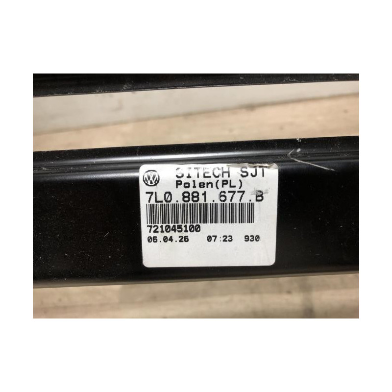 Support siege gauche VOLKSWAGEN TOUAREG 1 PHASE 1 d’occasion