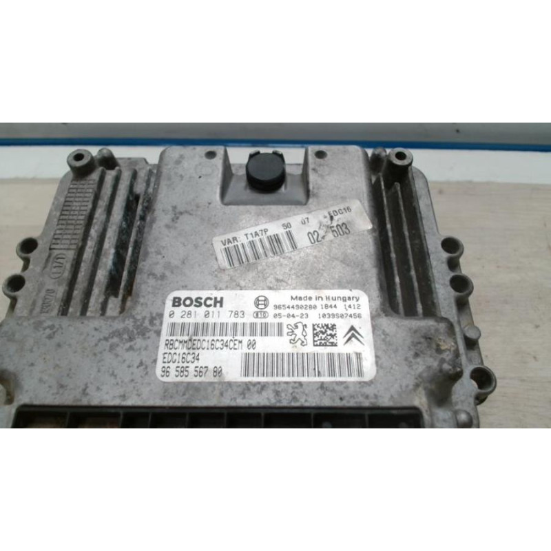 Calculateur moteur PEUGEOT 206 PHASE 2 d’occasion