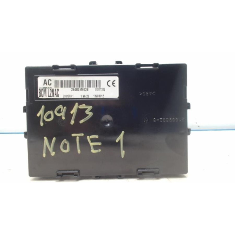Calculateur NISSAN NOTE 1 PHASE 2 d’occasion