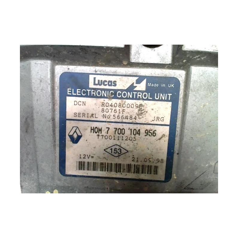 Calculateur moteur RENAULT CLIO 2 PHASE 1 d’occasion