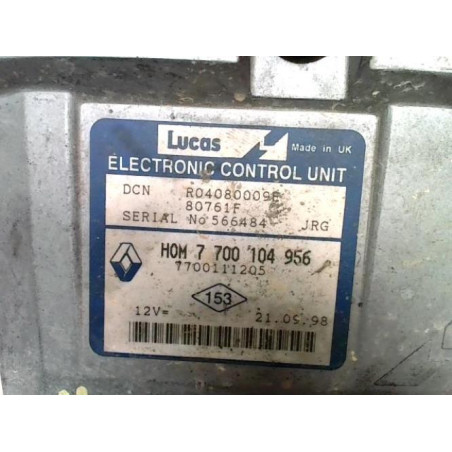 Calculateur moteur RENAULT CLIO 2 PHASE 1 d’occasion