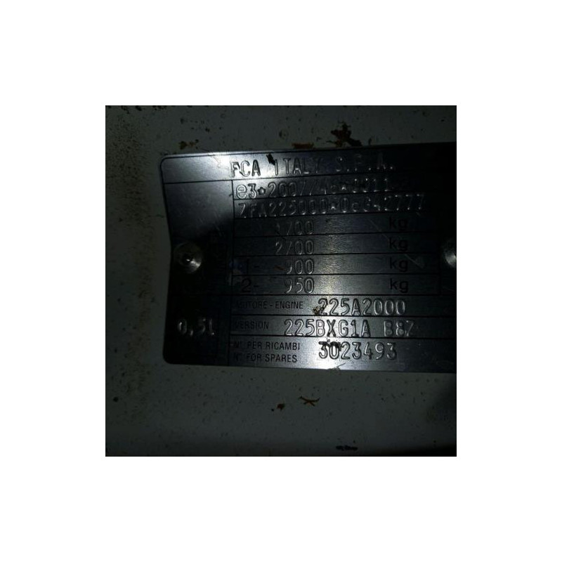 Serrure de porte de coffre gauche FIAT FIORINO 3 PHASE 2 d’occasion