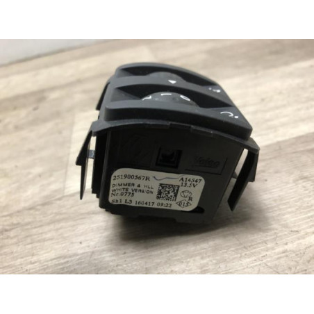 Commande de reglage hauteur de phare RENAULT CAPTUR 1 PHASE 1 d’occasion