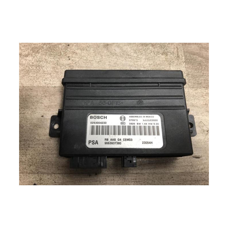 Boitier d'aide au stationnement PEUGEOT 308 1 PHASE 1 d’occasion