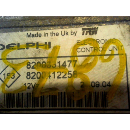 Calculateur moteur RENAULT CLIO 2 PHASE 2 d’occasion