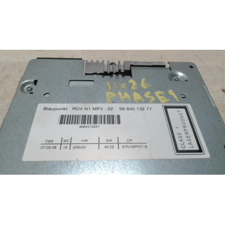 Autoradio d'origine CITROEN BERLINGO 2 PHASE 1 d’occasion