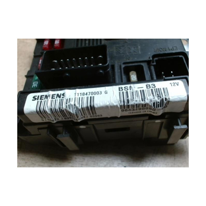 Boitier servitude moteur (BSM) CITROEN XSARA PICASSO PHASE 1 d’occasion