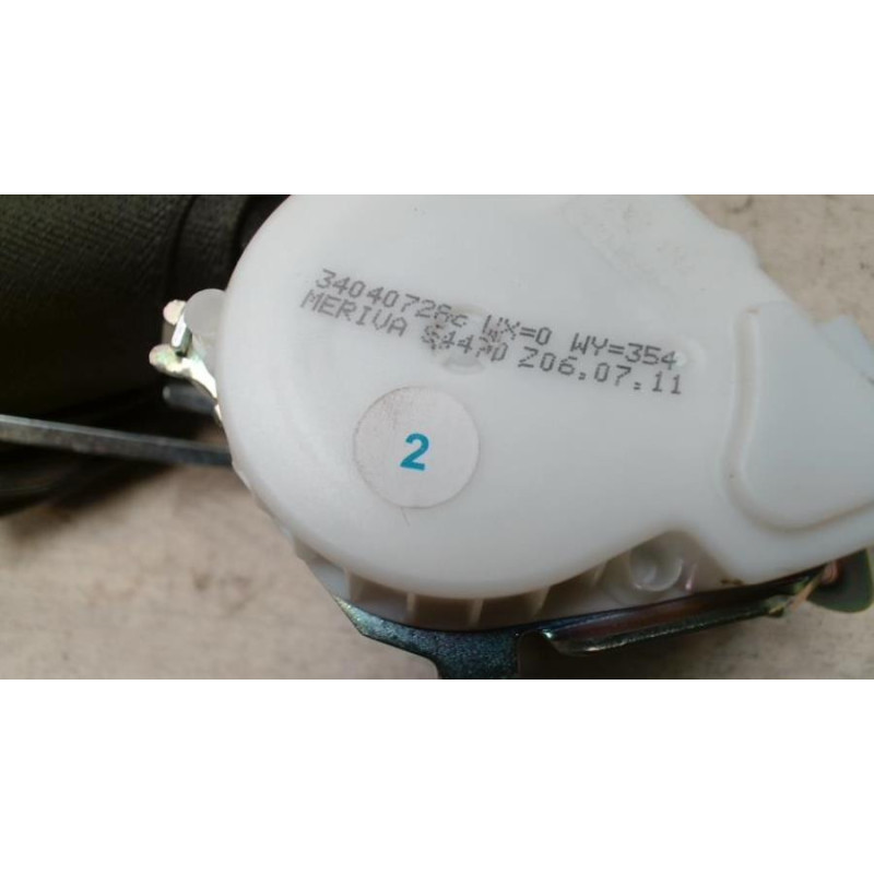 Ceinture avant droit OPEL MERIVA B PHASE 1 d’occasion