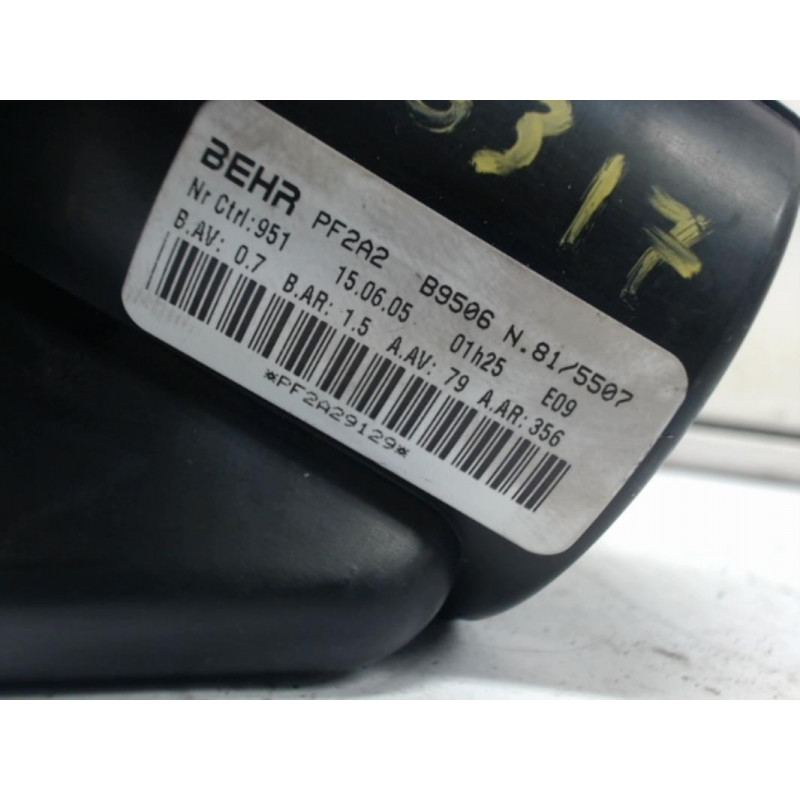 Ventilateur chauffage PEUGEOT 307 HDI d’occasion