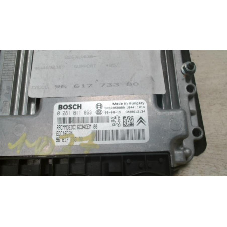 Calculateur moteur CITROEN C4 1 PHASE 1 d’occasion