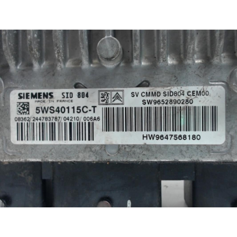 Calculateur CITROEN C3 PHASE 1 d’occasion