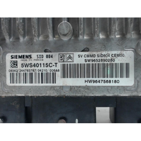 Calculateur CITROEN C3 PHASE 1 d’occasion