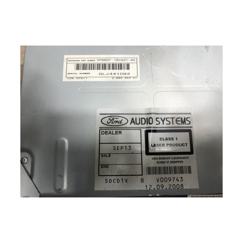 Autoradio d'origine FORD C-MAX 1 PHASE 2 d’occasion