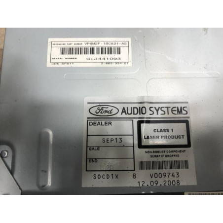 Autoradio d'origine FORD C-MAX 1 PHASE 2 d’occasion