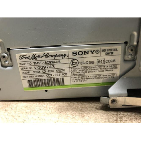 Autoradio d'origine FORD C-MAX 1 PHASE 2 d’occasion